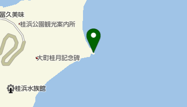 竜頭岬の地図画像