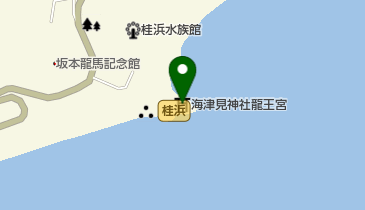 海津見神社龍王宮の地図画像