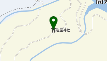 岩屋神社の地図画像