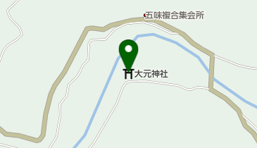 大元神社の地図画像