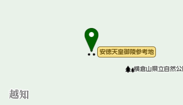 安徳天皇御陵参考地の地図画像