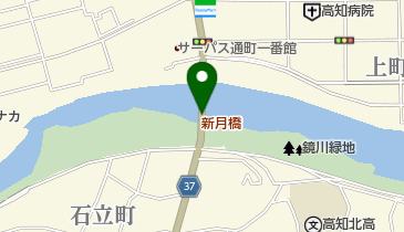 新月橋の地図画像