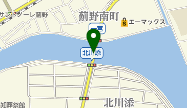 久万川大橋の地図画像