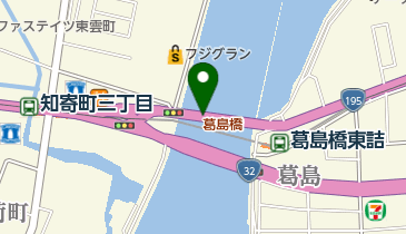 葛島橋の地図画像