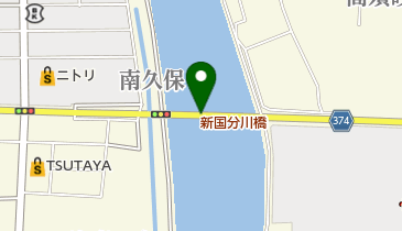 新国分川橋の地図画像