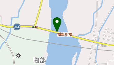 物部川橋の地図画像