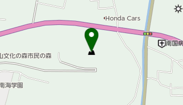 吾岡山の地図画像