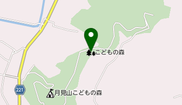 こどもの森の地図画像