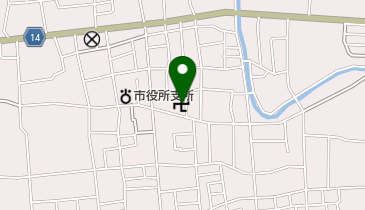 白水山本生寺の地図画像