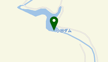 小谷ダムの地図画像