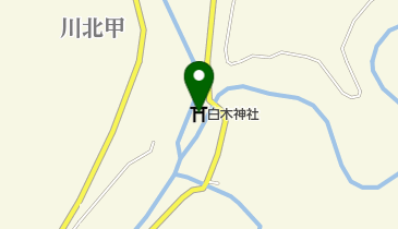 白木神社の地図画像