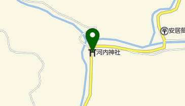 河内神社の地図画像