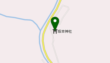 坂本神社の地図画像