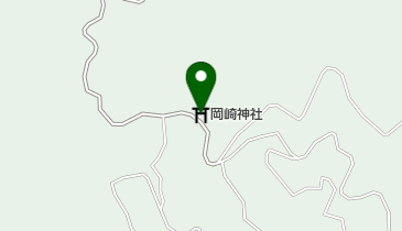 岡崎神社の地図画像