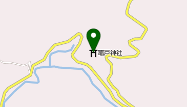 竈戸神社の地図画像