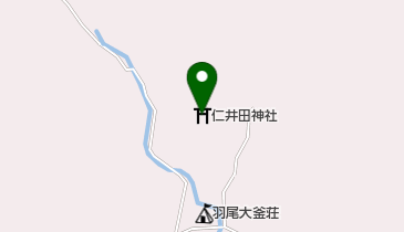 仁井田神社の地図画像