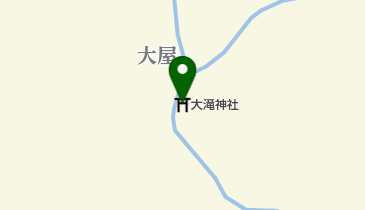 大滝神社の地図画像