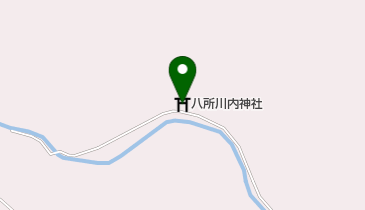 八所川内神社の地図画像