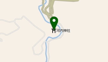 河内神社の地図画像