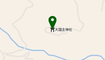 大国主神社の地図画像