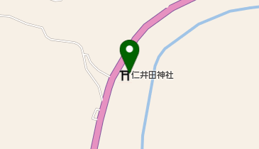 仁井田神社の地図画像