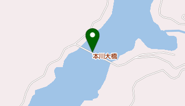 本川大橋の地図画像