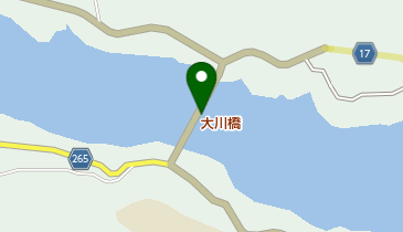 大川橋の地図画像