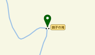 銚子の滝の地図画像
