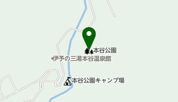 本谷公園の地図画像