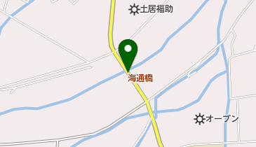 海通橋の地図画像