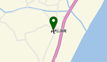 仏海庵の地図画像