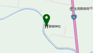 御崎神社の地図画像
