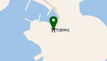 竹島神社の地図画像