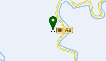 西川溪谷の地図画像