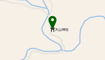 大山神社の地図画像