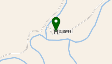 御崎神社の地図画像