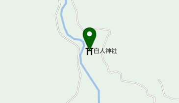 白人神社の地図画像