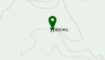 倭武神社の地図画像