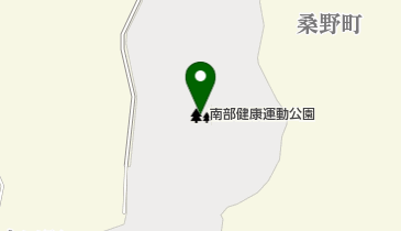 南部健康運動公園の地図画像