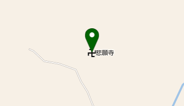 悲願寺の地図画像