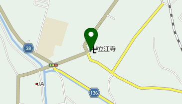 立江寺の地図画像