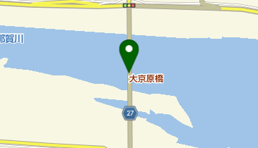 大京原橋の地図画像