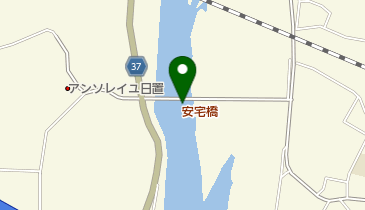 安宅橋の地図画像