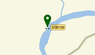 日置川峡の地図画像