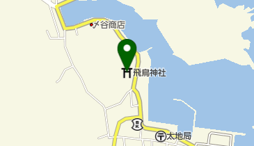 飛鳥神社の地図画像