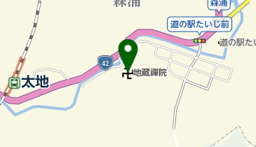 地蔵禪院の地図画像