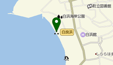 白良浜の地図画像