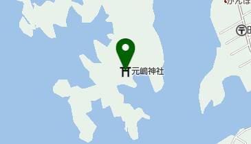 元嶋神社の地図画像