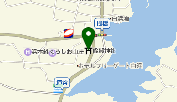 喩賀神社の地図画像