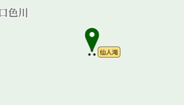 仙人滝の地図画像